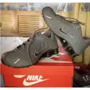 Shox leather trainers Nike