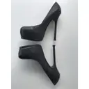 Trib Too leather heels Yves Saint Laurent - Vintage
