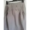 Buy Comptoir Des Cotonniers Linen mid-length skirt online