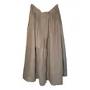 Linen maxi skirt Jil Sander - Vintage