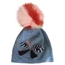 Mink hat & gloves Fendi