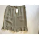 Buy Armani Collezioni Silk mid-length skirt online
