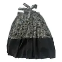 Silk mid-length skirt Balenciaga