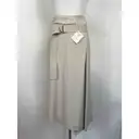 Buy Brunello Cucinelli Silk maxi skirt online