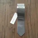 Silk tie Calvin Klein
