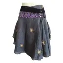 Silk mini skirt Custo Barcelona