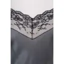 Silk mini dress John Galliano