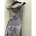 Silk maxi dress John Galliano - Vintage