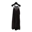 Silk mid-length dress Zara