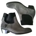 Teddy leather boots Zadig & Voltaire