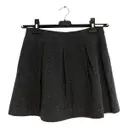 Tweed mini skirt Theory