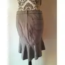 Buy Armani Jeans Wool mid-length skirt online