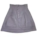 Wool mini skirt Balenciaga - Vintage