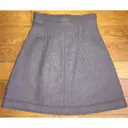 Balenciaga Wool mini skirt for sale - Vintage