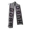 Wool scarf & pocket square Boss