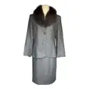 Wool suit jacket Burberry - Vintage