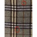 Wool scarf Burberry - Vintage