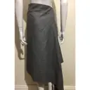 Buy Burberry Wool maxi skirt online