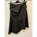 Buy David Szeto Wool mid-length skirt online
