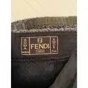 Wool mini skirt Fendi - Vintage