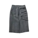 Buy Gianfranco Ferré Wool mid-length skirt online