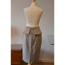 Wool mid-length skirt Hobbs