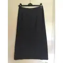Wool mid-length skirt Jil Sander - Vintage