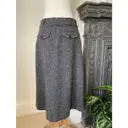 Buy Margaret Howell Wool mid-length skirt online