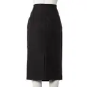 Buy Max Mara Wool mid-length skirt online