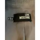 Wool suit jacket Moschino Love
