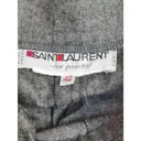Wool trousers Saint Laurent - Vintage