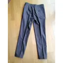 See by Chloé Grey Wool Trousers for sale