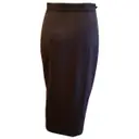 Wool mid-length skirt Thierry Mugler - Vintage