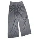Grey Wool Trousers Vivienne Westwood Anglomania
