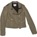 Khaki Biker jacket Iro