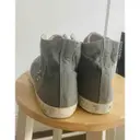 Cloth high trainers Golden Goose
