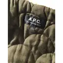 Khaki Cotton Coat APC