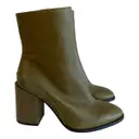 Leather ankle boots Dear Frances