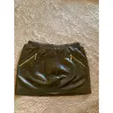 Buy Emanuel Ungaro Leather mini skirt online - Vintage