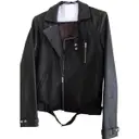 Khaki Leather Jacket Vanessa Bruno Athe