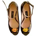 Leather heels Jerome Dreyfuss