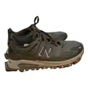 Leather low trainers New Balance