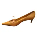 Leather heels Sebastian Milano