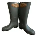 Leather wellington boots Tod's