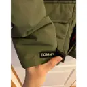 Khaki Polyester Jacket & coat Tommy Hilfiger