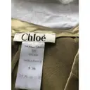 Buy Chloé Silk mid-length skirt online