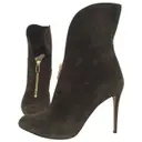 Khaki Suede Ankle boots Paul Andrew