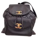 Leather Backpack Chanel