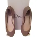 Leather Ballet flats Christian Dior
