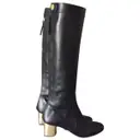 Black boots Celine